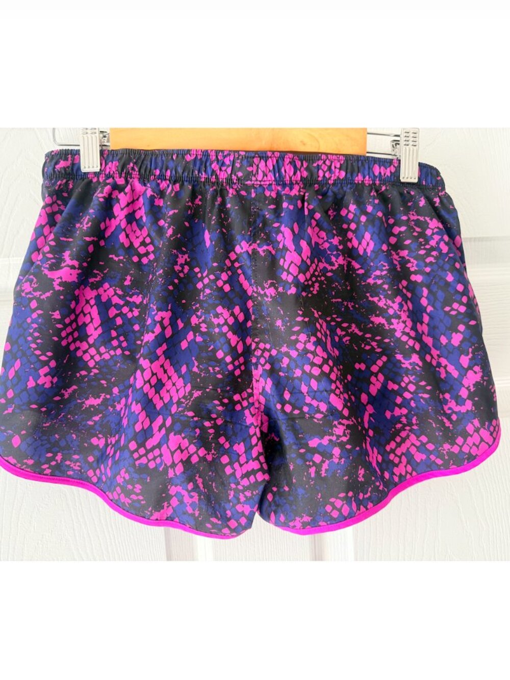 New Balance Women's 3-Inch Printed Woven Core Running Shorts, Magenta, Sz Small